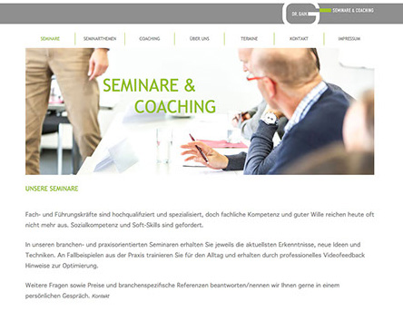 Referenz Bild Startseite www.gaik-seminare.de Kunde Holger Sucker, Coach